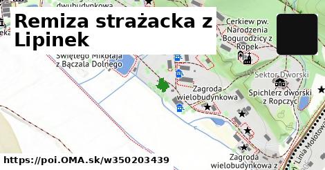 Remiza strażacka z Lipinek