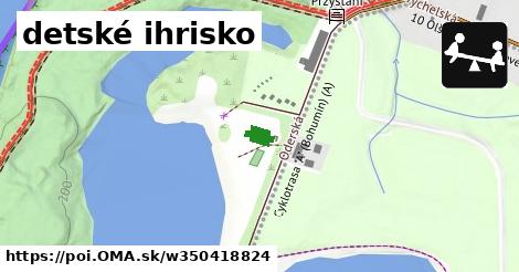 detské ihrisko