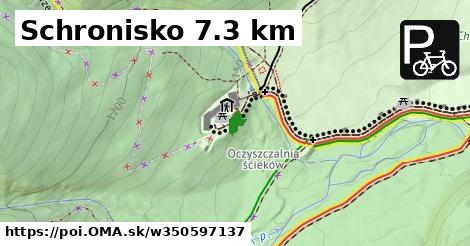 Schronisko 7.3 km