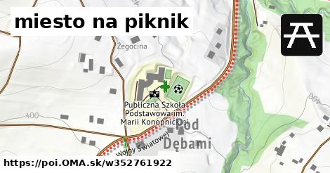 miesto na piknik