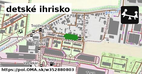 detské ihrisko