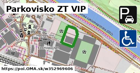 Parkovisko ZT VIP