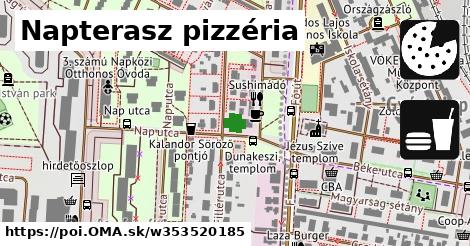 Napterasz pizzéria