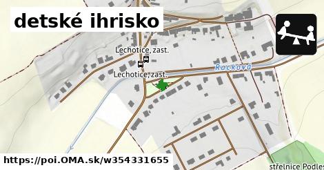 detské ihrisko