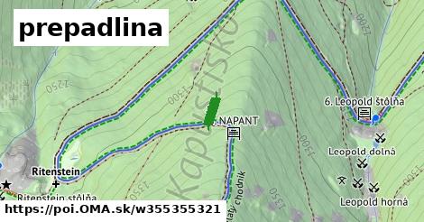 prepadlina