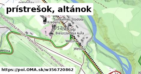 prístrešok, altánok