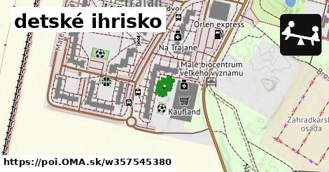 detské ihrisko