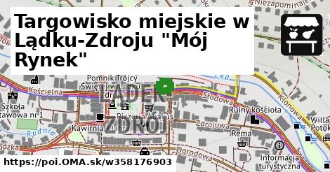 Targowisko miejskie w Lądku-Zdroju "Mój Rynek"