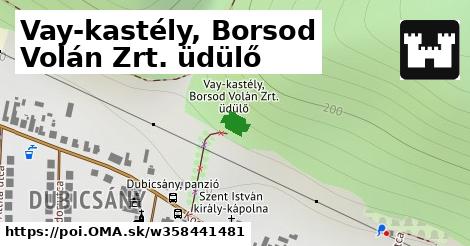 Vay-kastély, Borsod Volán Zrt. üdülő