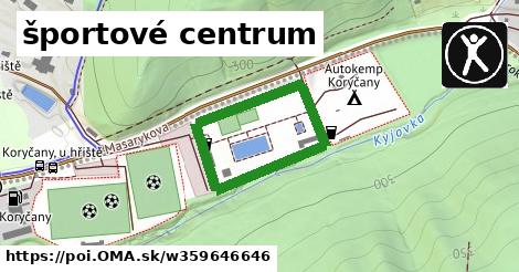 športové centrum