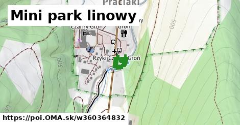 Mini park linowy