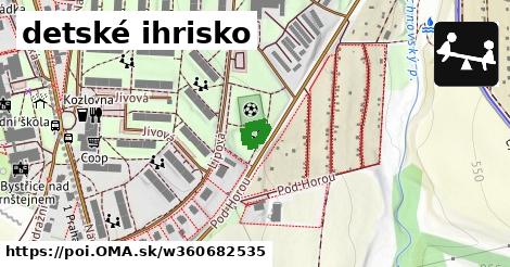 detské ihrisko