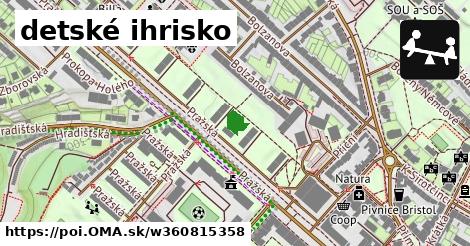 detské ihrisko