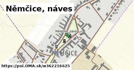 Němčice, náves