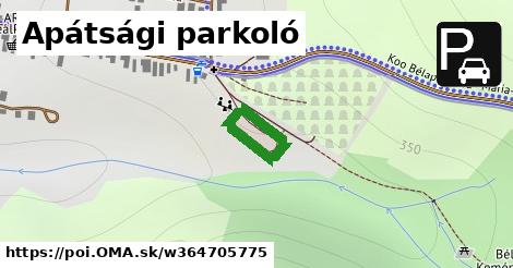 Apátsági parkoló