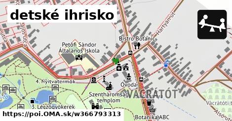 detské ihrisko