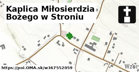 Kaplica Miłosierdzia Bożego w Stroniu