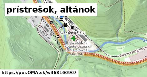 prístrešok, altánok