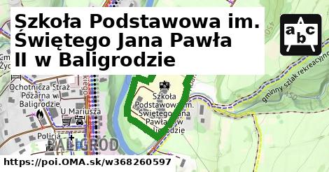 Szkoła Podstawowa im. Świętego Jana Pawła II w Baligrodzie