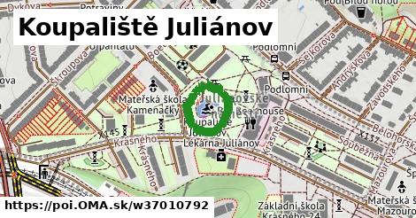 Koupaliště Juliánov