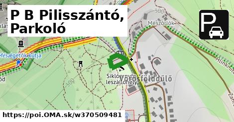 P+B Pilisszántó, Parkoló