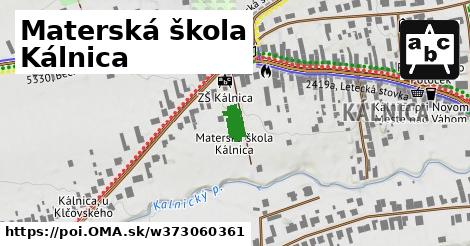 Materská škola Kálnica