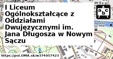 I Liceum Ogólnokształcące z Oddziałami Dwujęzycznymi im. Jana Długosza w Nowym Sączu