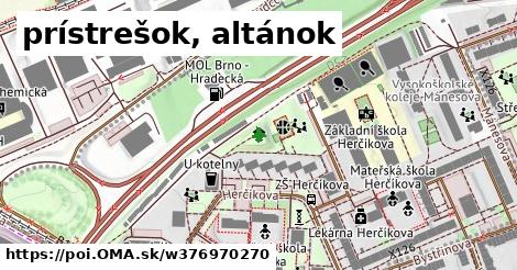 prístrešok, altánok