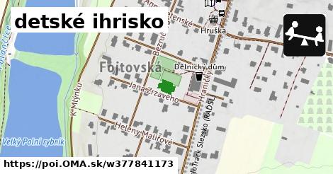 detské ihrisko