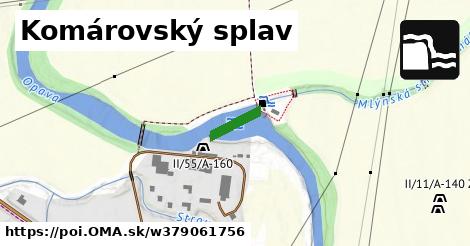 Komárovský splav