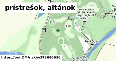 prístrešok, altánok