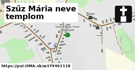 Szűz Mária neve templom