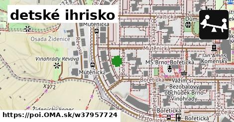 detské ihrisko