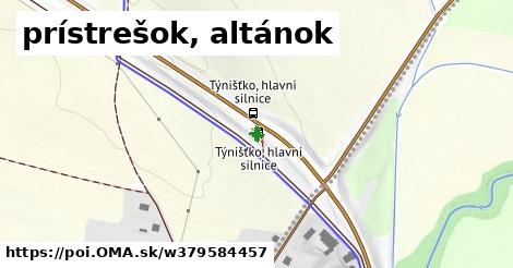 prístrešok, altánok