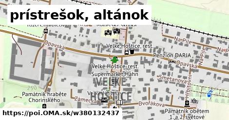 prístrešok, altánok