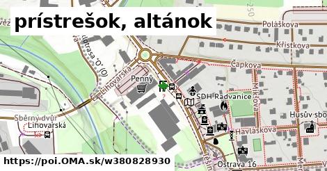 prístrešok, altánok