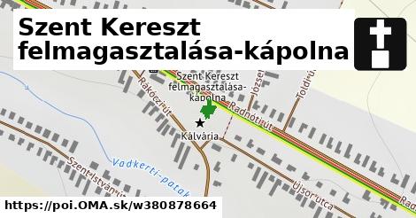 Szent Kereszt felmagasztalása-kápolna