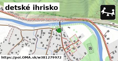 detské ihrisko