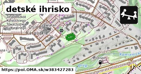 detské ihrisko