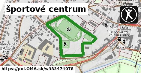 športové centrum