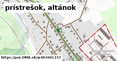 prístrešok, altánok