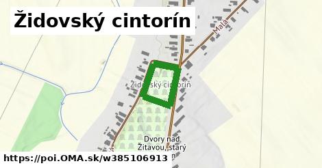 Židovský cintorín