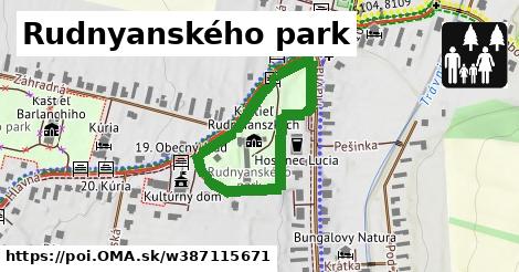 Rudnyanského park