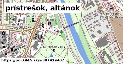 prístrešok, altánok