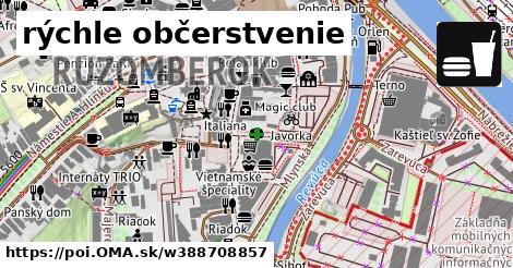 rýchle občerstvenie