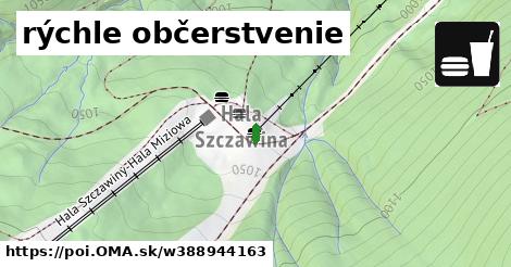 rýchle občerstvenie