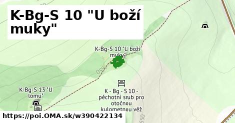 K-Bg-S 10 "U boží muky"