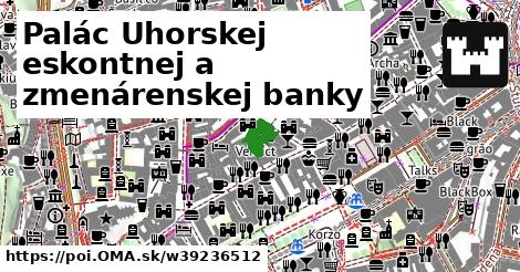 Palác Uhorskej eskontnej a zmenárenskej banky