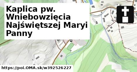 Kaplica pw. Wniebowzięcia Najświętszej Maryi Panny