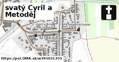 svatý Cyril a Metoděj